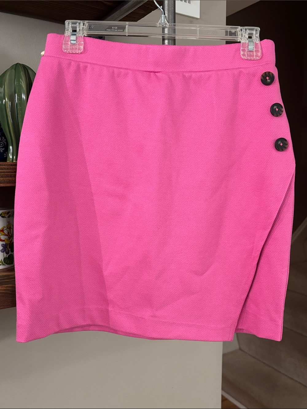 💗Sanctuary Hot Pink Button-Detail Mini Skirt | Size Small